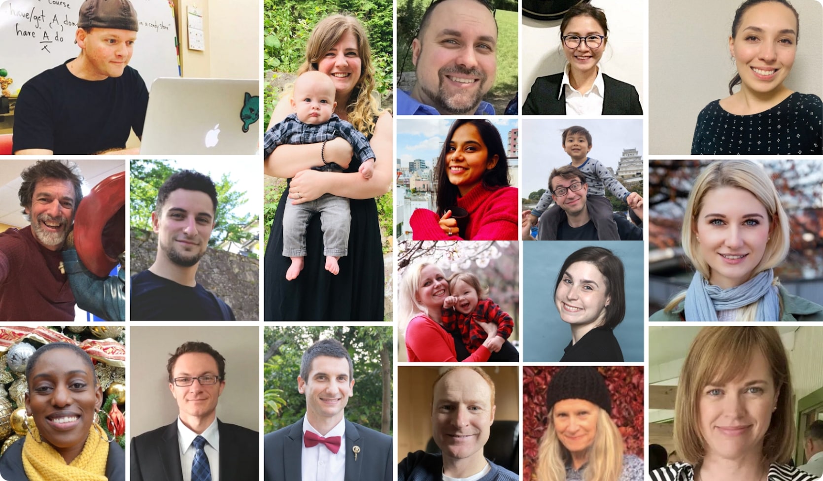 100名超在籍！交換日記担任ネイティブ講師